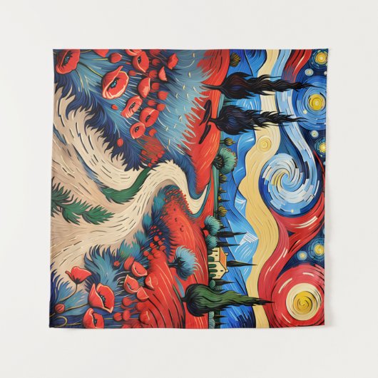 Een prachtige weide wandkleed (Voorkant (horizontaal))