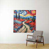 Een prachtige weide wandkleed (In situ)