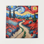 Een prachtige weide wandkleed (Voorkant)