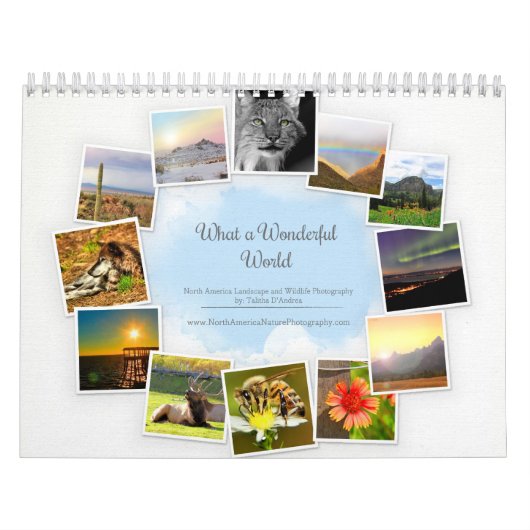 Een prachtige wereld natuur & landschap kalender (Hoes)