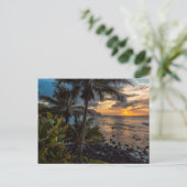 Een prachtige zonsondergang 2 briefkaart (Staand voorkant)