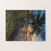 Een prachtige zonsondergang 2 legpuzzel (Horizontaal)