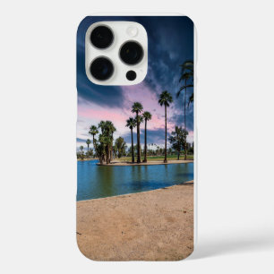 een prachtige zonsondergang in Encanto Park iPhone 16 Pro Hoesje