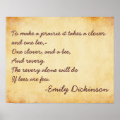 Een prairie maken poster (Voorkant)