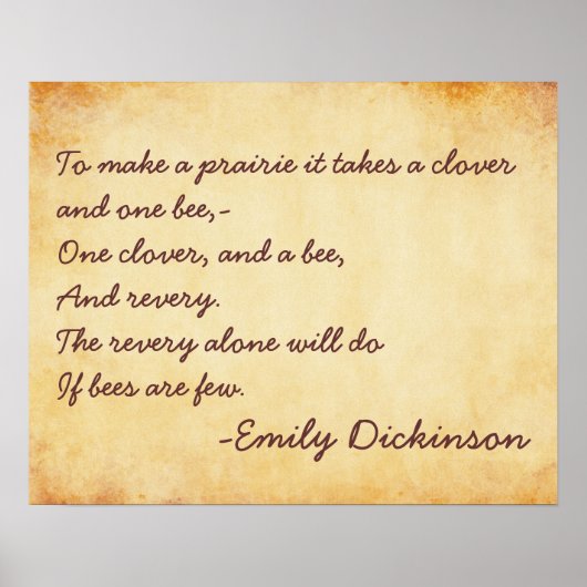 Een prairie maken poster (Voorkant)