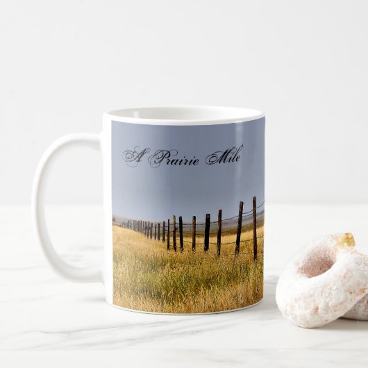 Een Prairie Mile Coffee Mok (Met donut)