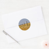 Een Prairie Mile Ronde Sticker (Envelop)