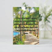 Een Prayer Help & Protection Flat Wenskaart Kaart (Staand voorkant)