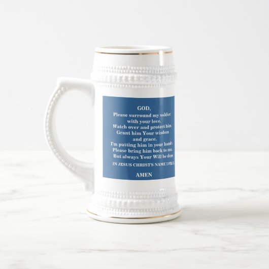 EEN PRAYER VOOR MIJN SOLDAAT - 1118 BIERPUL (Links)
