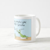 Een Praying Mantis gaat naar een Therapiesessie Koffiemok (Voorkant rechts)