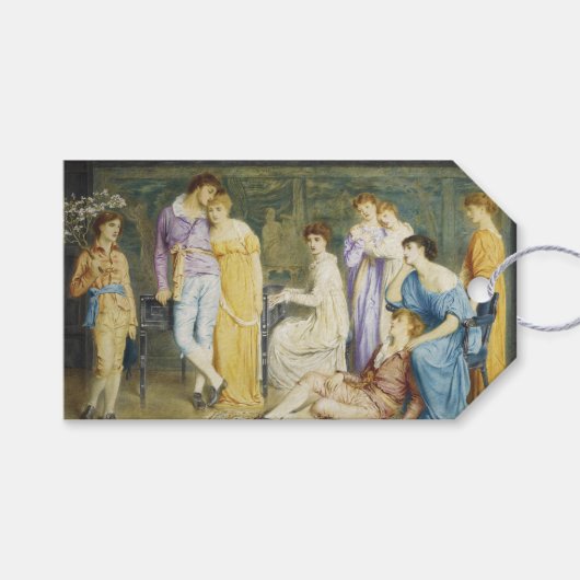 Een Prelude van Bach spelen Cadeaulabel (Voorkant (Horizontaal))