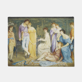 Een Prelude van Bach spelen Deurmat