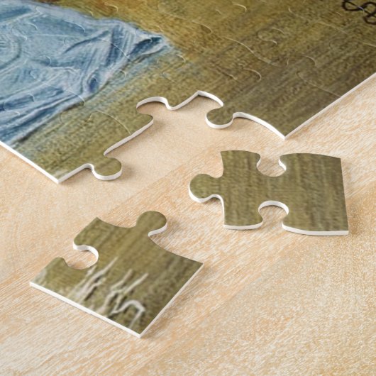 Een Prelude van Bach spelen Legpuzzel (Zijkant)