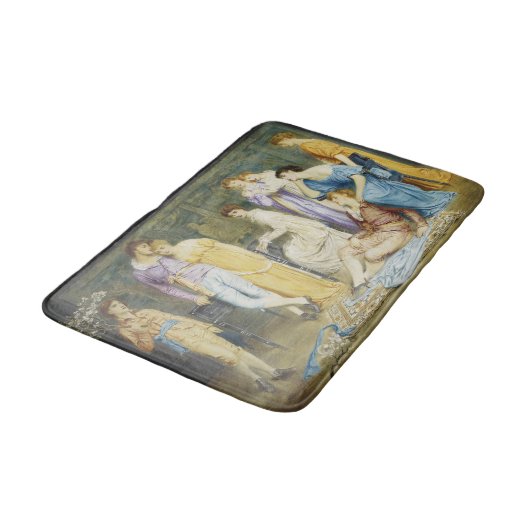 Een prelude van Johann Sebastian Bach spelen Badmat (Gekanteld)