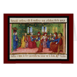 Een presentatie van Maagd Maria c1476