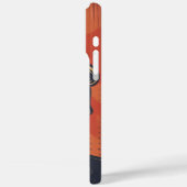 Een president geblinddoekt door mentale problemen Case-Mate iPhone case (Achterkant / Links)