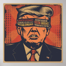 Een president geblinddoekt door mentale problemen