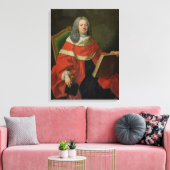 Een President van het Parlement Canvas Afdruk (Insitu (Woonkamer))