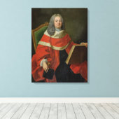 Een President van het Parlement Canvas Afdruk (Insitu (Houten vloer))