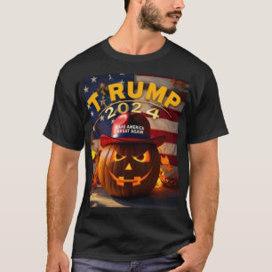 Een presidentiële Halloween: Trump 2024 T-shirt