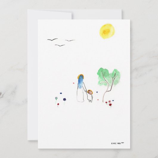 Een pretante walk Flat Kaart (Voorkant)