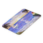 Een prettig dagstrand magneet (Linkerzijde)