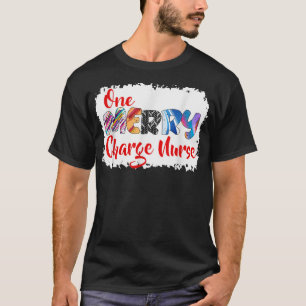 Een prettig kerstfeest met feestelijke kerstfeestd t-shirt