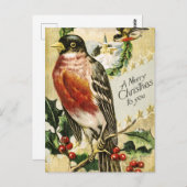 Een prettig kerstfeest voor jou briefkaart (Voorkant / Achterkant)