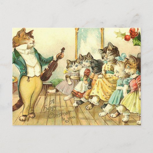 Een prettig kerstfeest voor jou feestdagenkaart (Voorkant)