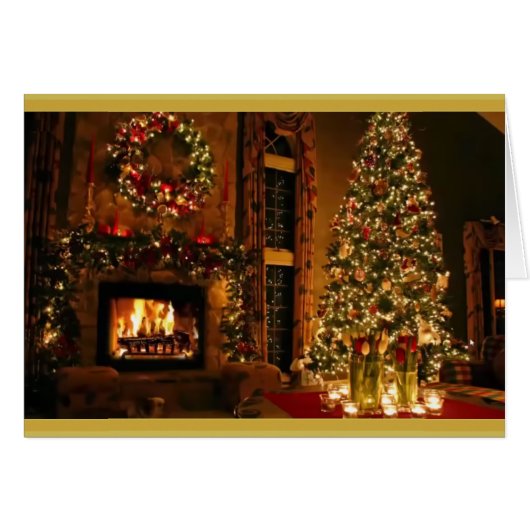 Een prettig kerstfeest voor u en voor u (Voorkant Horizontaal)