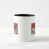 Een prettig kerstfeestKid in een zeepbox Mok (Midden)