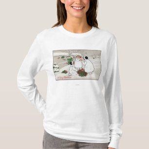 Een prettig kerstfeestMensen die biggen houden T-shirt