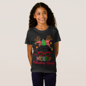 Een prettig kinderdagverblijf met kerstmis Pajama  T-shirt (Voorkant volledig)