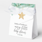 Een prettig klein Baby shower Bedankdoosjes (Voorkant Zijde)