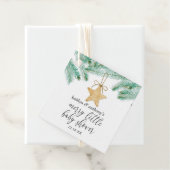 Een prettig klein Baby shower Bedankjes Labels (In situ)