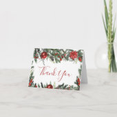 Een prettig klein Baby shower Dank je wel Bedankkaart (Voorkant)