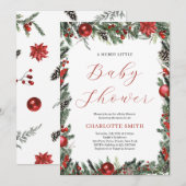 Een prettig klein Baby shower Kaart (Voorkant / Achterkant)