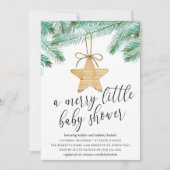 Een prettig klein Baby shower Kaart (Voorkant)