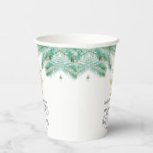 Een prettig klein Baby shower Papieren Bekers (Rechts)