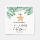 Een prettig klein Baby shower Servet (Voorkant)