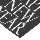 Een prettig nieuwjaar korte tafelloper (Hoek)