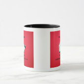 Een prettige hartslag als een medicijn mok (Midden)