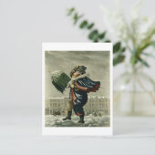 Een prettige kerst en een gelukkig nieuwjaar in Lo Feestdagenkaart (Staand voorkant)