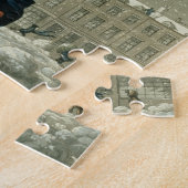 Een prettige kerst en een gelukkig nieuwjaar in Lo Legpuzzel (Zijkant)