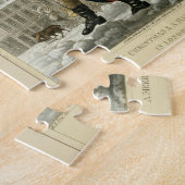 Een prettige kerst en een gelukkig nieuwjaar in Lo Legpuzzel (Zijkant)