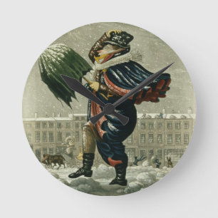 Een prettige kerst en een gelukkig nieuwjaar in Lo Ronde Klok