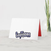 Een prettige kerst! feestdagen kaart (Achterkant)