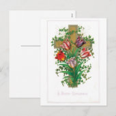 Een prettige kerst feestdagenkaart (Voorkant / Achterkant)