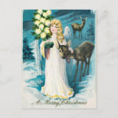 Een prettige kerst feestdagenkaart (Voorkant)