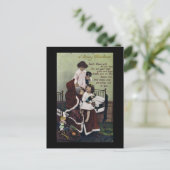 Een prettige kerst feestdagenkaart (Staand voorkant)